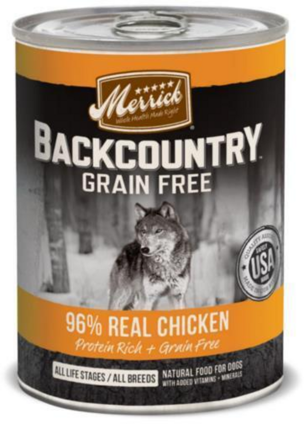 Merrick Backcountry Grain Free 96% Chicken Adult Wet Dog Food