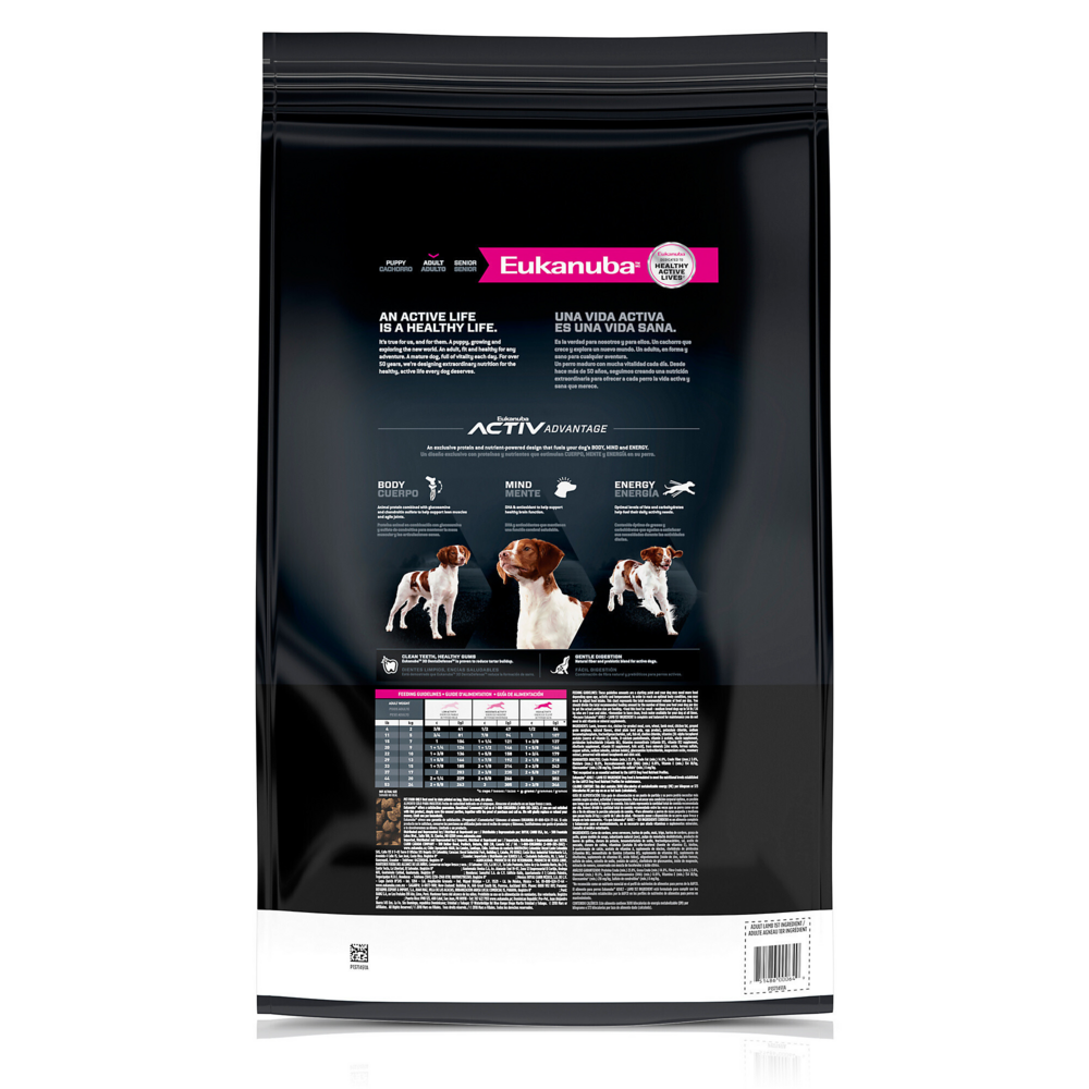 Eukanuba Lamb Small and Medium Breed Adult Dry Dog Food
