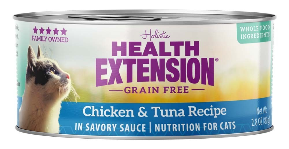 Health Extension Grain Free Chicken and Tuna Wet Cat Food