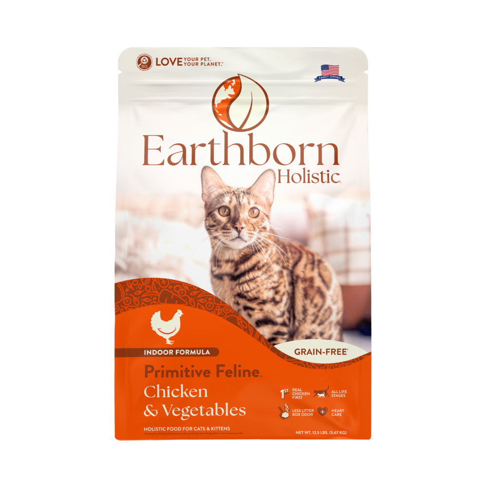 Earthborn Holistic Primitive Feline Grain-Free Dry Cat Food