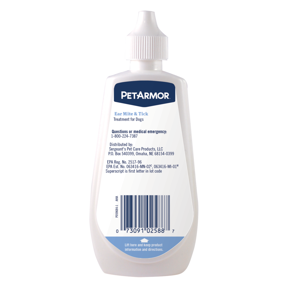 PetArmor Ear Mite & Tick Treatment Dog