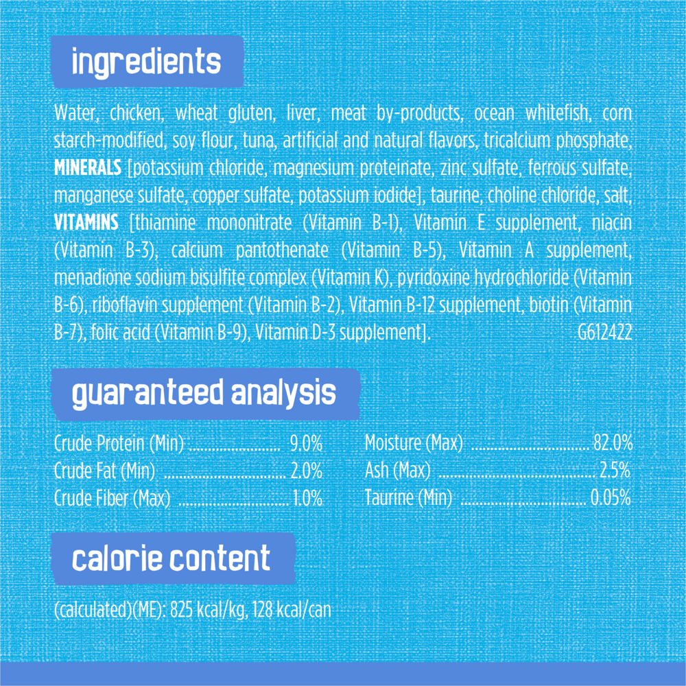 Friskies Savory Shreds with Ocean White Fish & Tuna Canned Cat Food