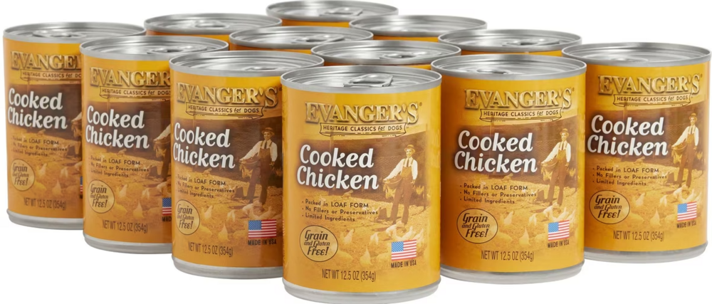 Evanger's All Meat Cooked Chicken Canned Dog Food
