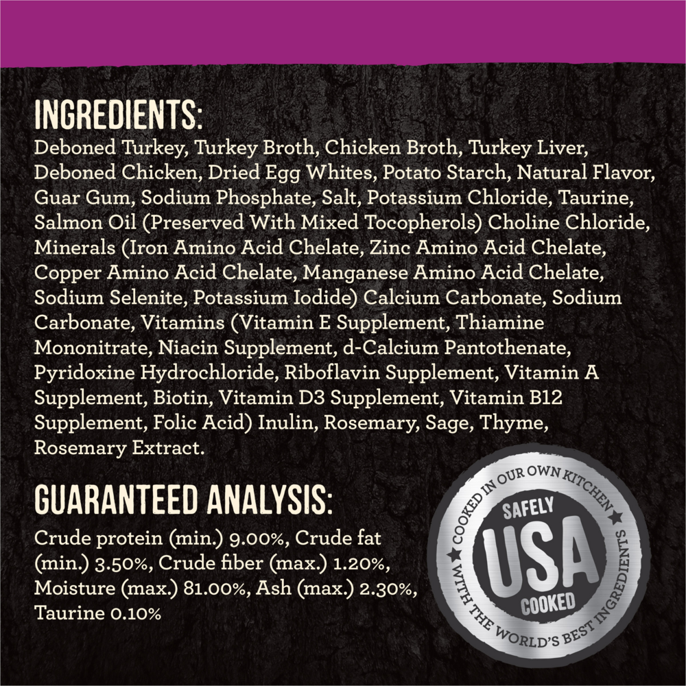 Merrick Backcountry Grain Free Gluten Free Premium High Protein Wet Cat Food, Turkey Recipe Cuts With Gravy