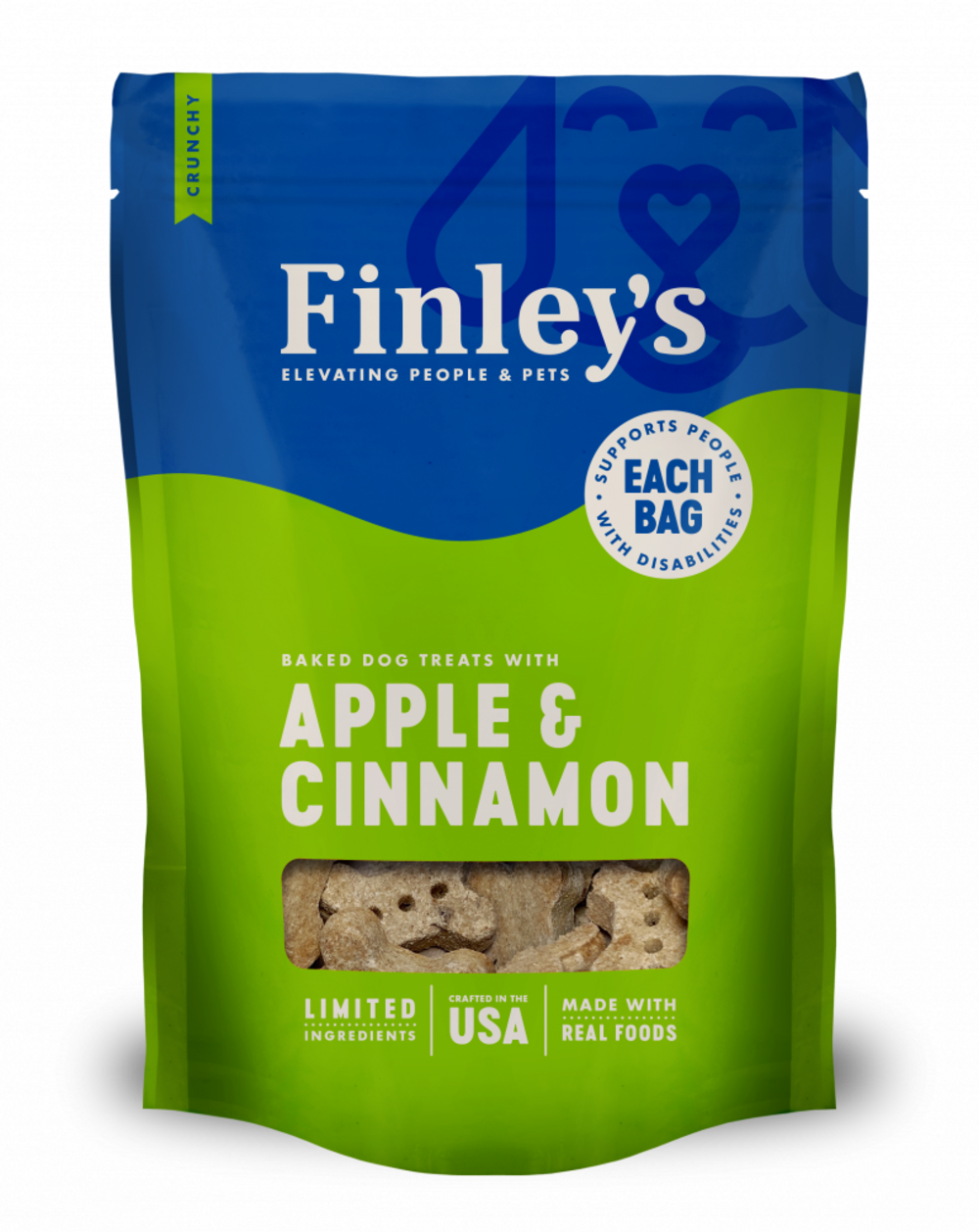 Finley's Apple & Cinnamon Crunchy Biscuits