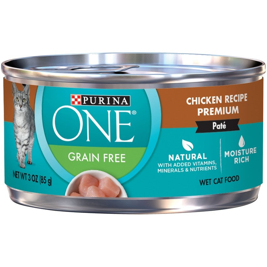 Purina ONE Grain Free Pate Chicken Canned Cat Food – Bestdogfood144