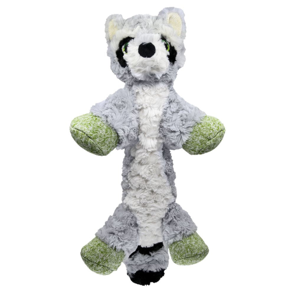 KONG Low Stuff Flopzie Raccoon Dog Toy