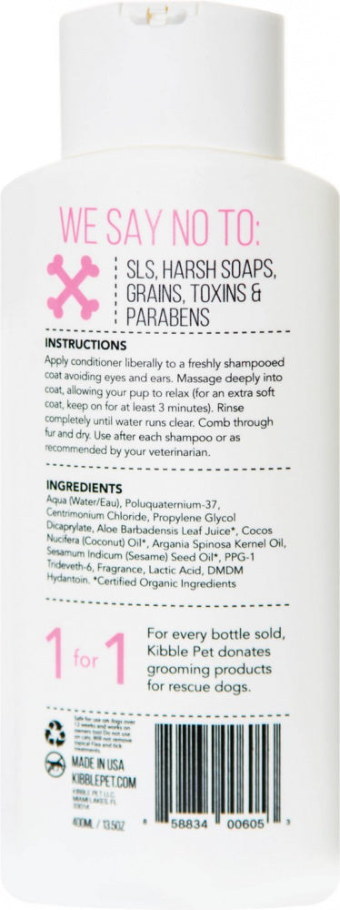 Kibble Pet Silky Coat Grooming Conditioner Warm Vanilla Amber