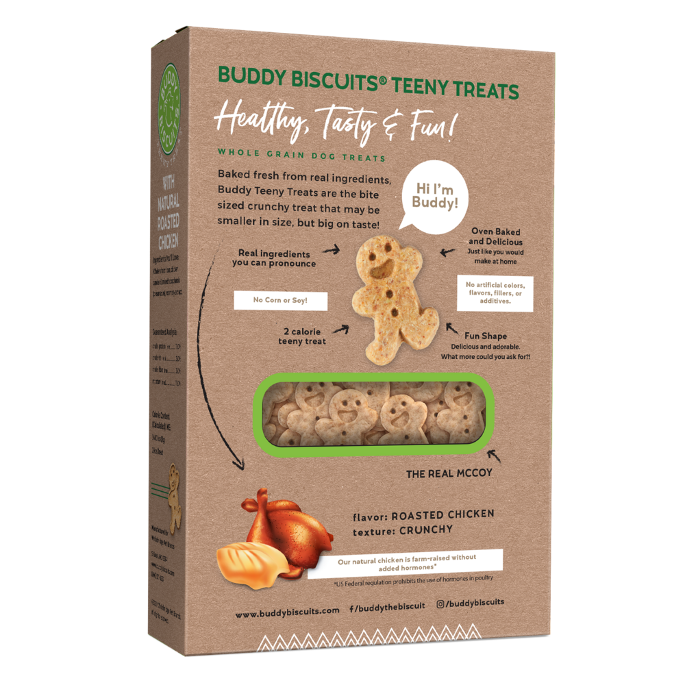 Buddy Biscuits Crunchy Roasted Chicken Dog Treats