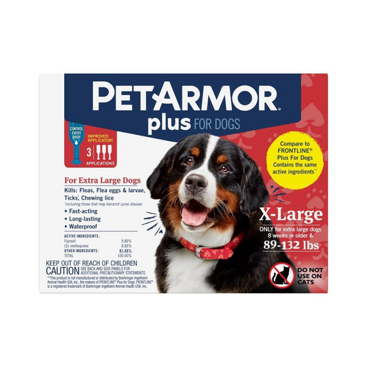 PetArmor Plus Flea & Tick Spot Treatment for Dogs