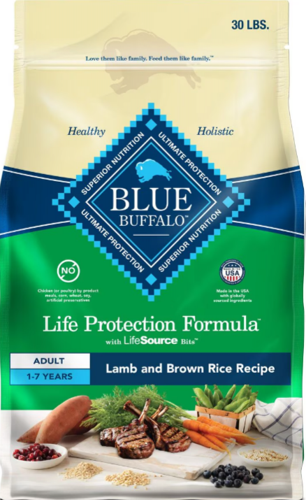 Blue Buffalo Life Protection Formula Adult Lamb & Brown Rice Recipe Dry Dog Food