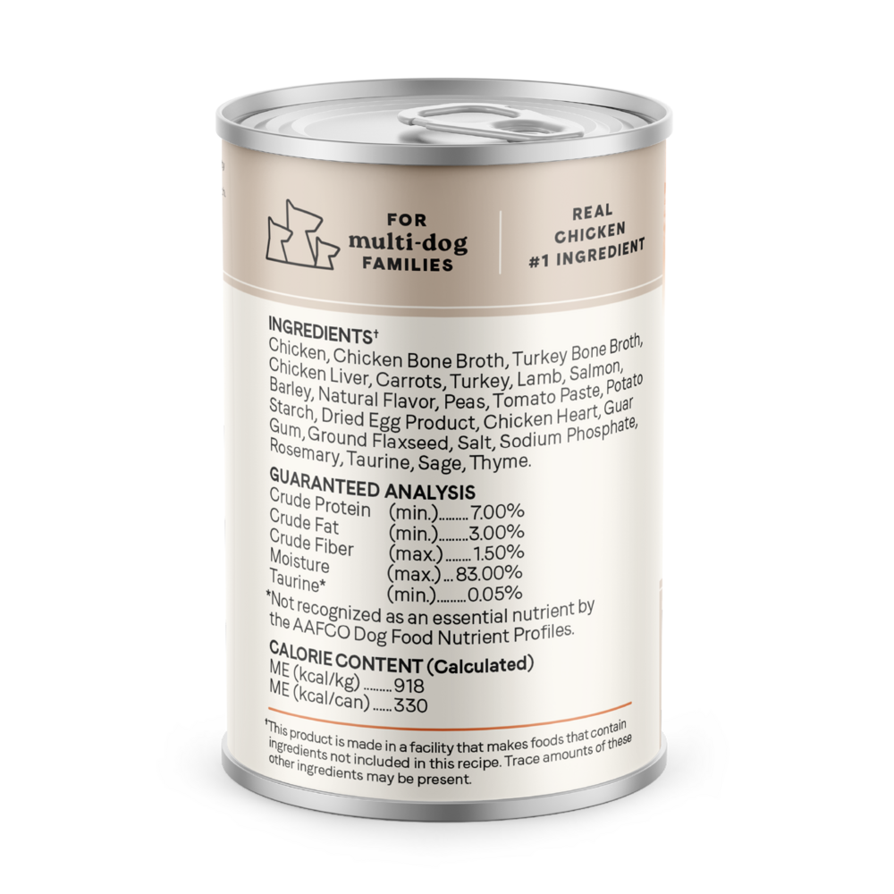Canidae All Life Stages Wet Dog Food, Chunky Stew Toppers, Multi-Protein & Vegetable Recipe, 12.7 oz.