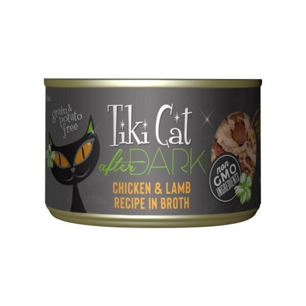 Tiki Cat After Dark Grain Free Chicken and Lamb Canned Cat Food