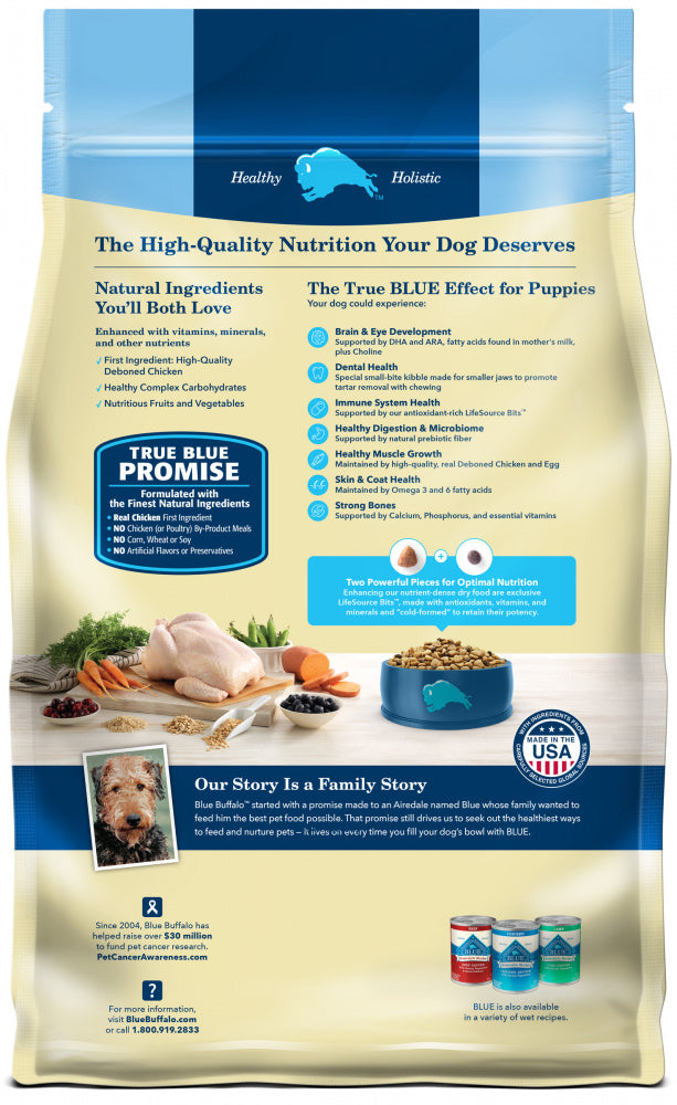 Blue Buffalo Life Protection Formula Puppy Chicken & Brown Rice Recipe Dry Dog Food