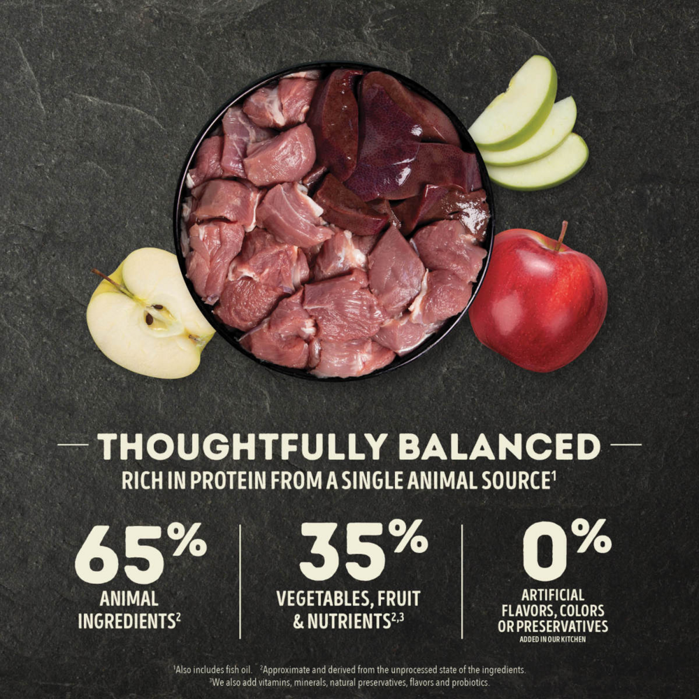 ACANA Singles, Lamb & Apple Recipe, Limited Ingredient Diet Dry Dog Food