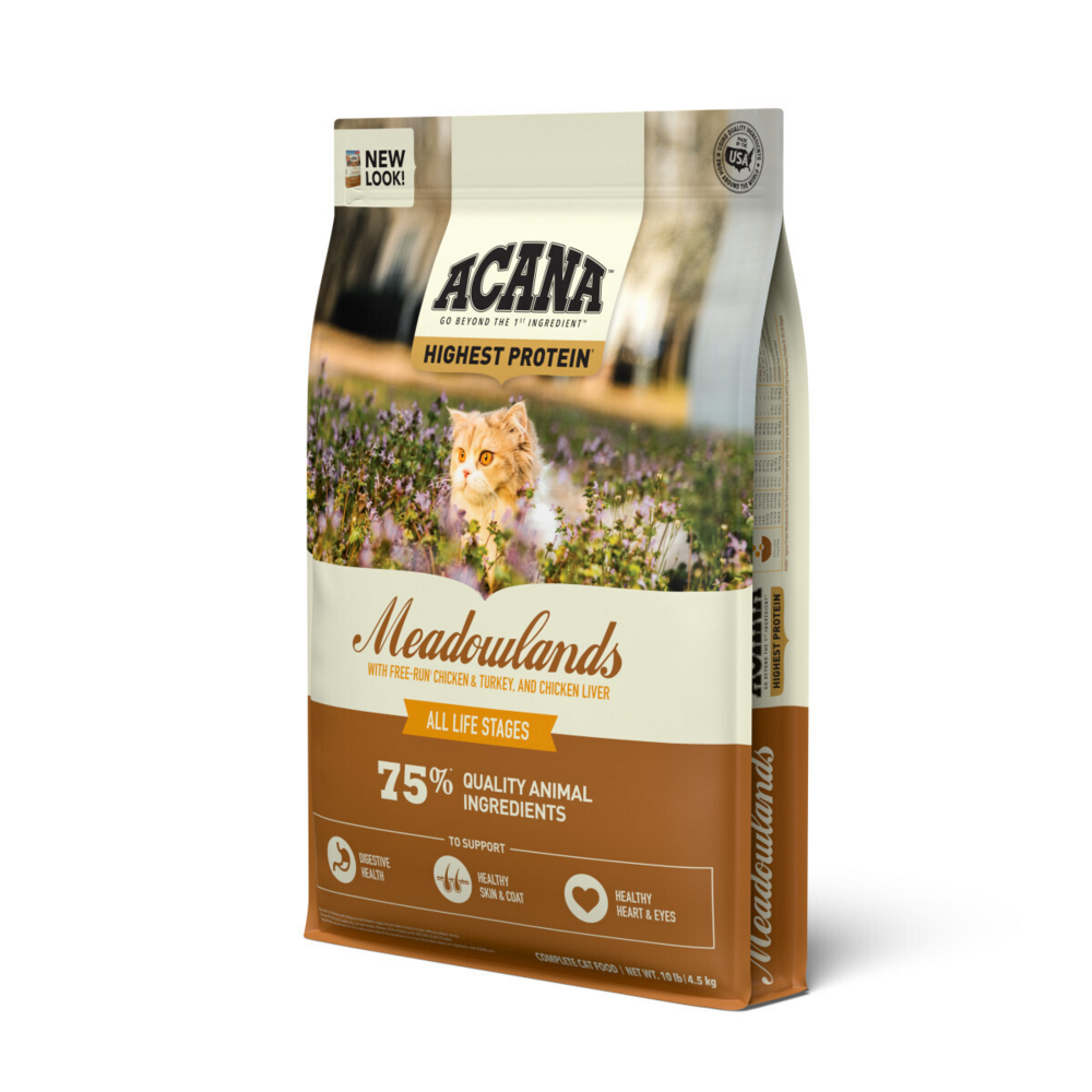 Acana Highest Protein Meadowlands Dry Cat Food