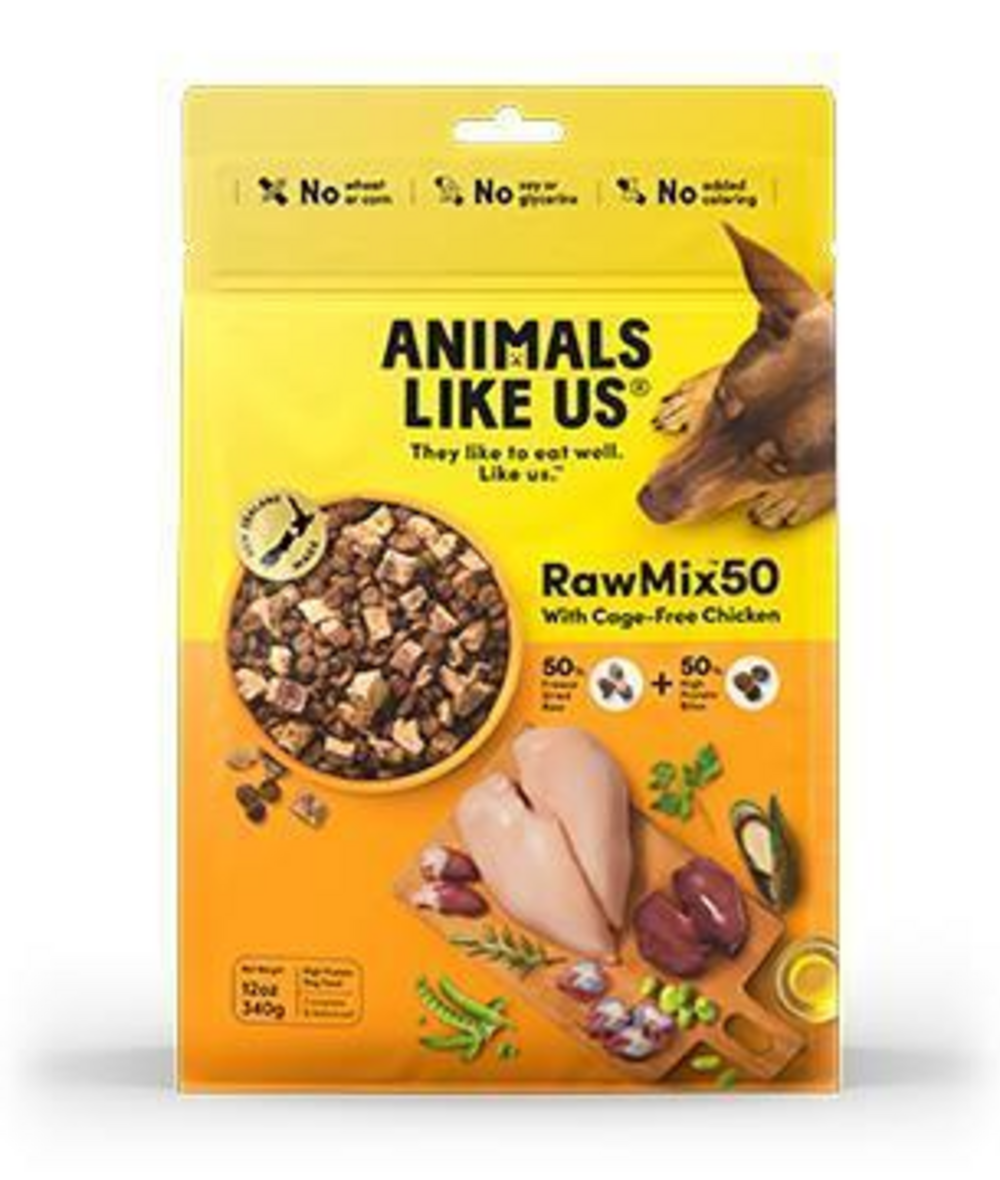 Animals Like Us Freeze Dried RawMix50 Cage-Free Chicken Dog Food