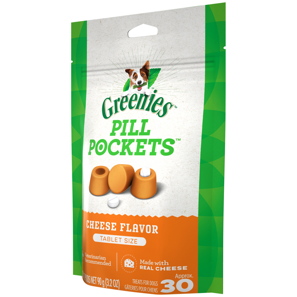 Greenies Pill Pockets Canine Cheese Flavor Dog Treats