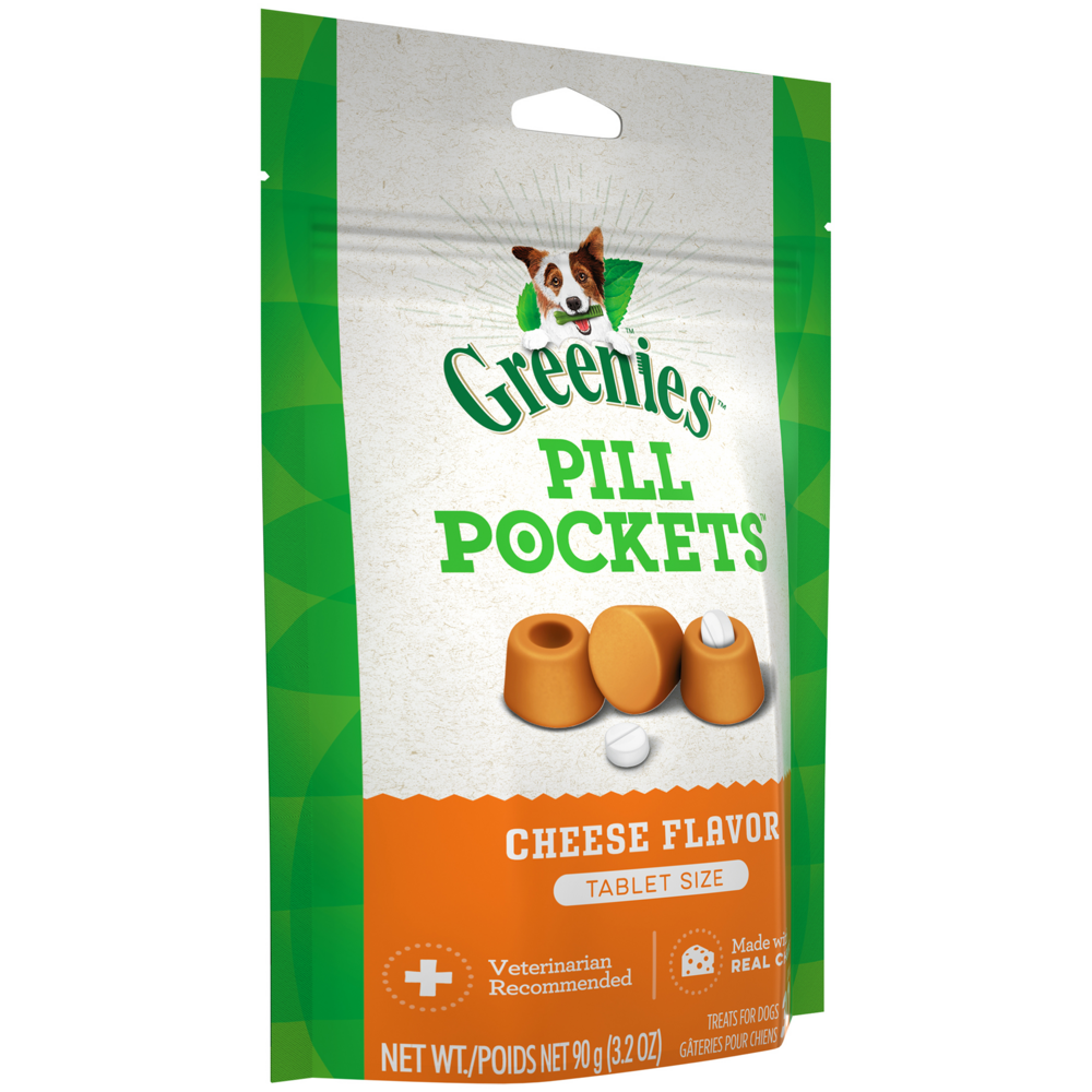 Greenies Pill Pockets Canine Cheese Flavor Dog Treats