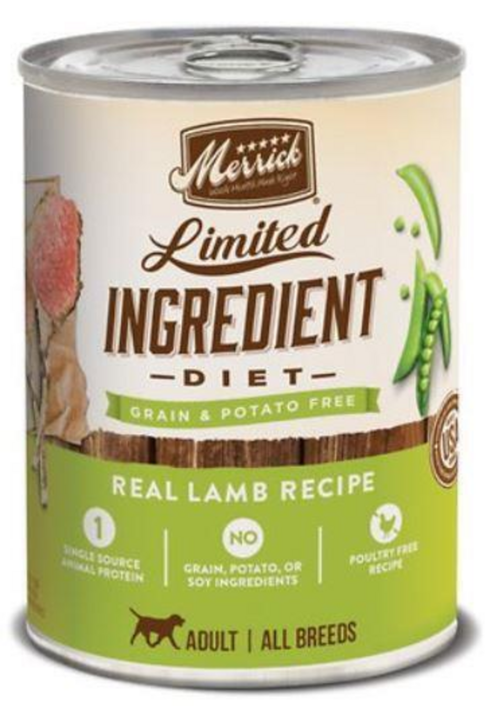 Merrick Limited Ingredient Diet Real Lamb Recipe Canned Dog Food