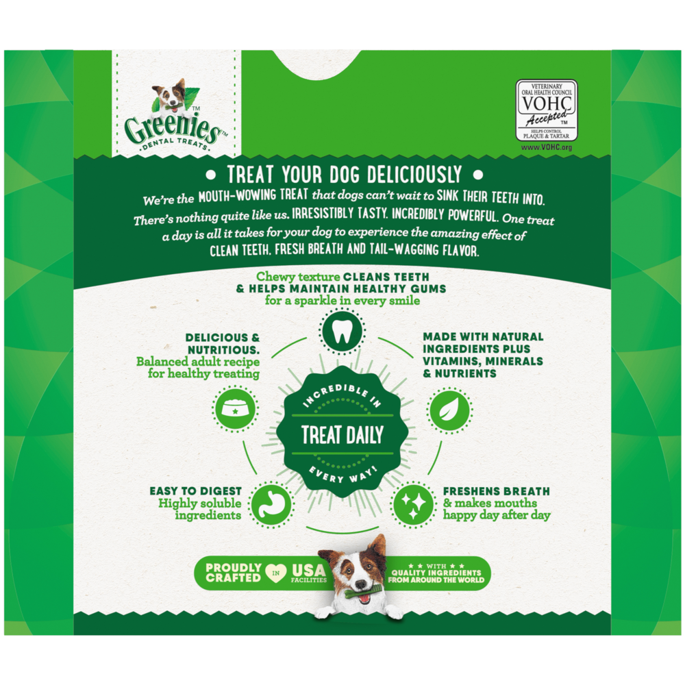 Greenies Original Dental Dog Chews Regular