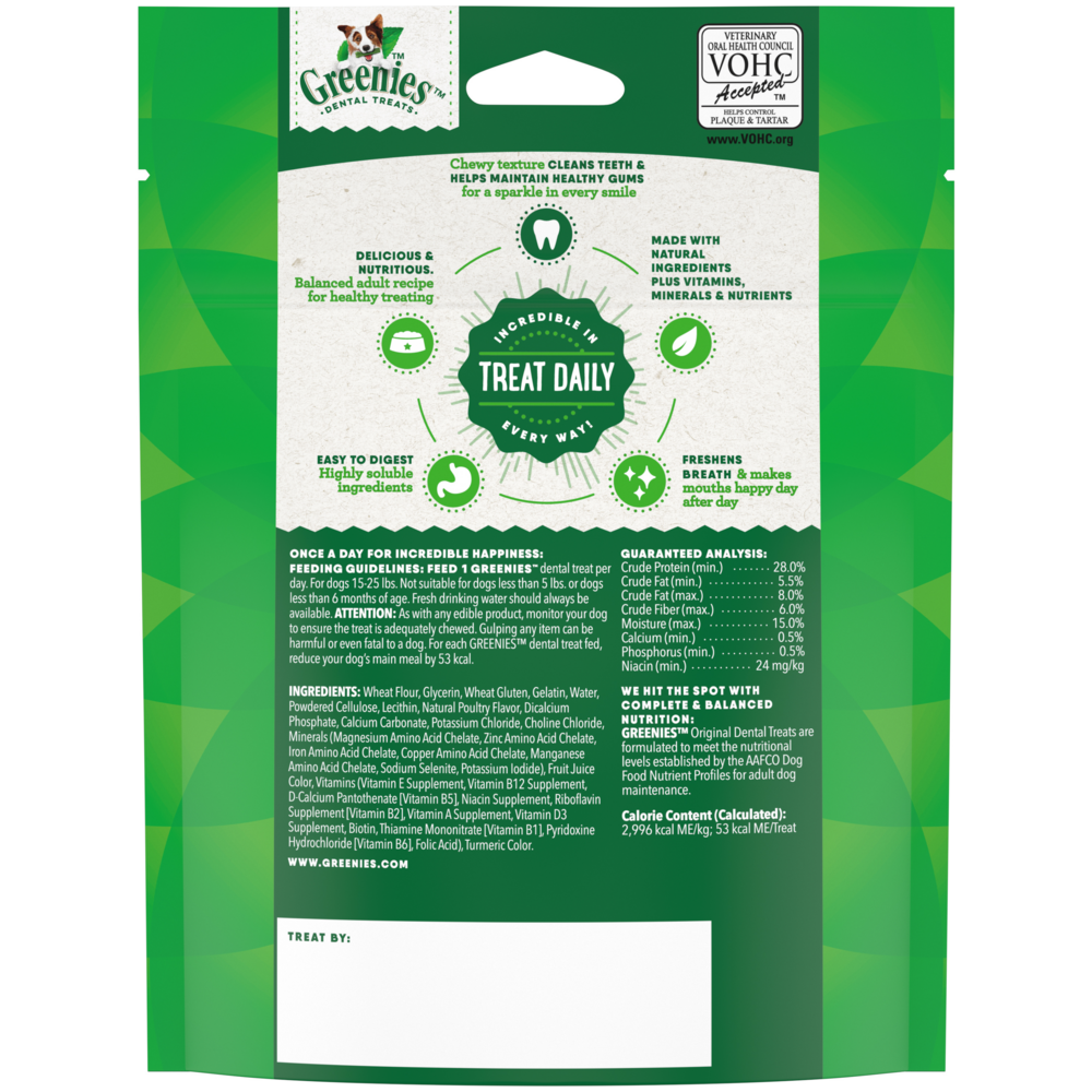 Greenies Original Dental Dog Chews Petite