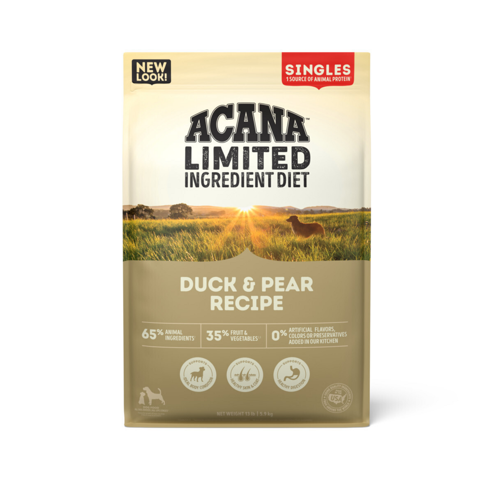 Acana Singles Limited Ingredient Dry Dog Food Duck & Pear Recipe