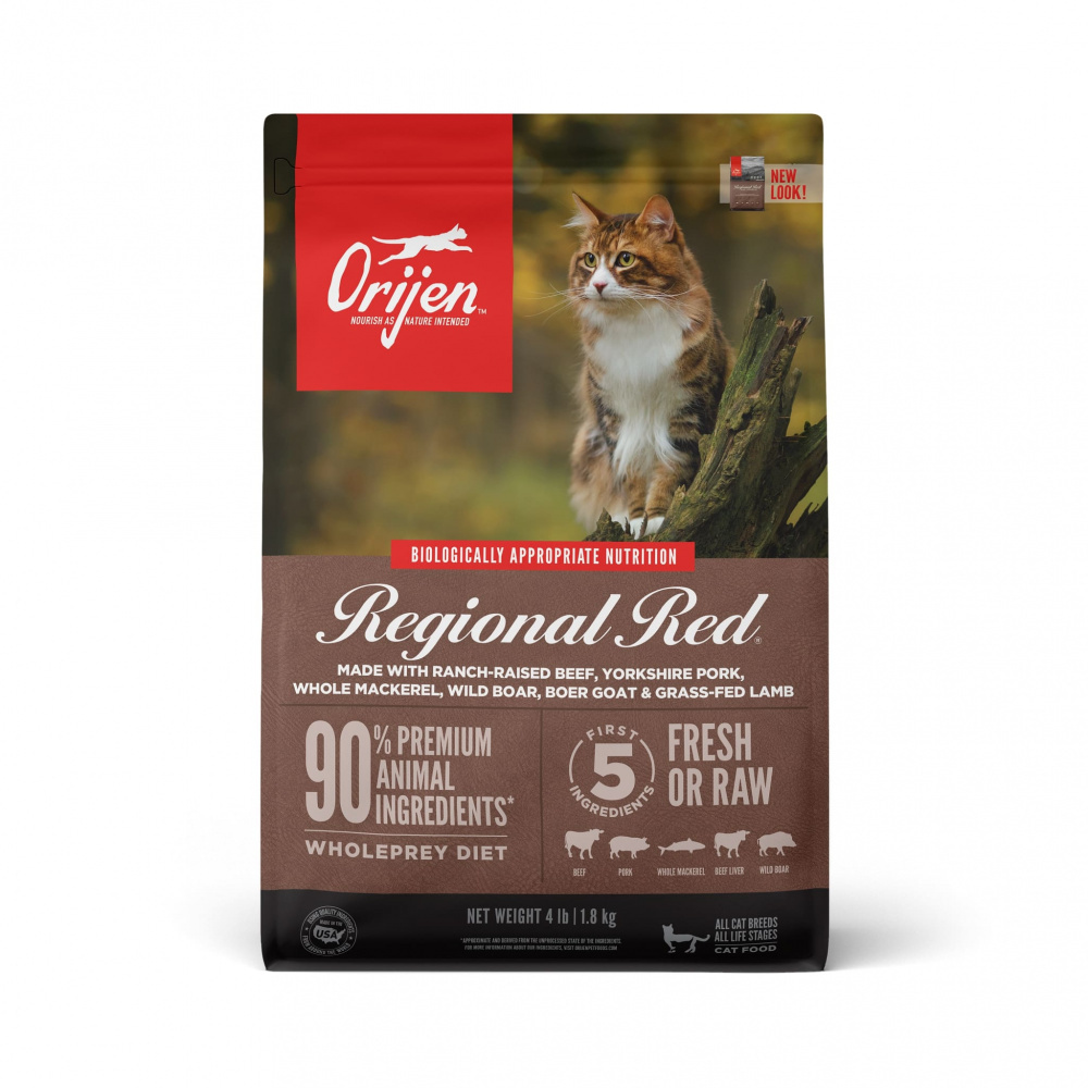 Orijen Grain Free Regional Red Dry Cat Food