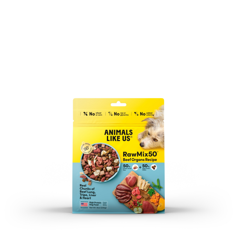 Animals Like Us Freeze Dried RawMix50 Grass-Fed Beef Dog Food