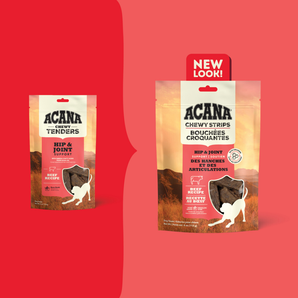 ACANA Chewy Tenders, Beef Dog Treats