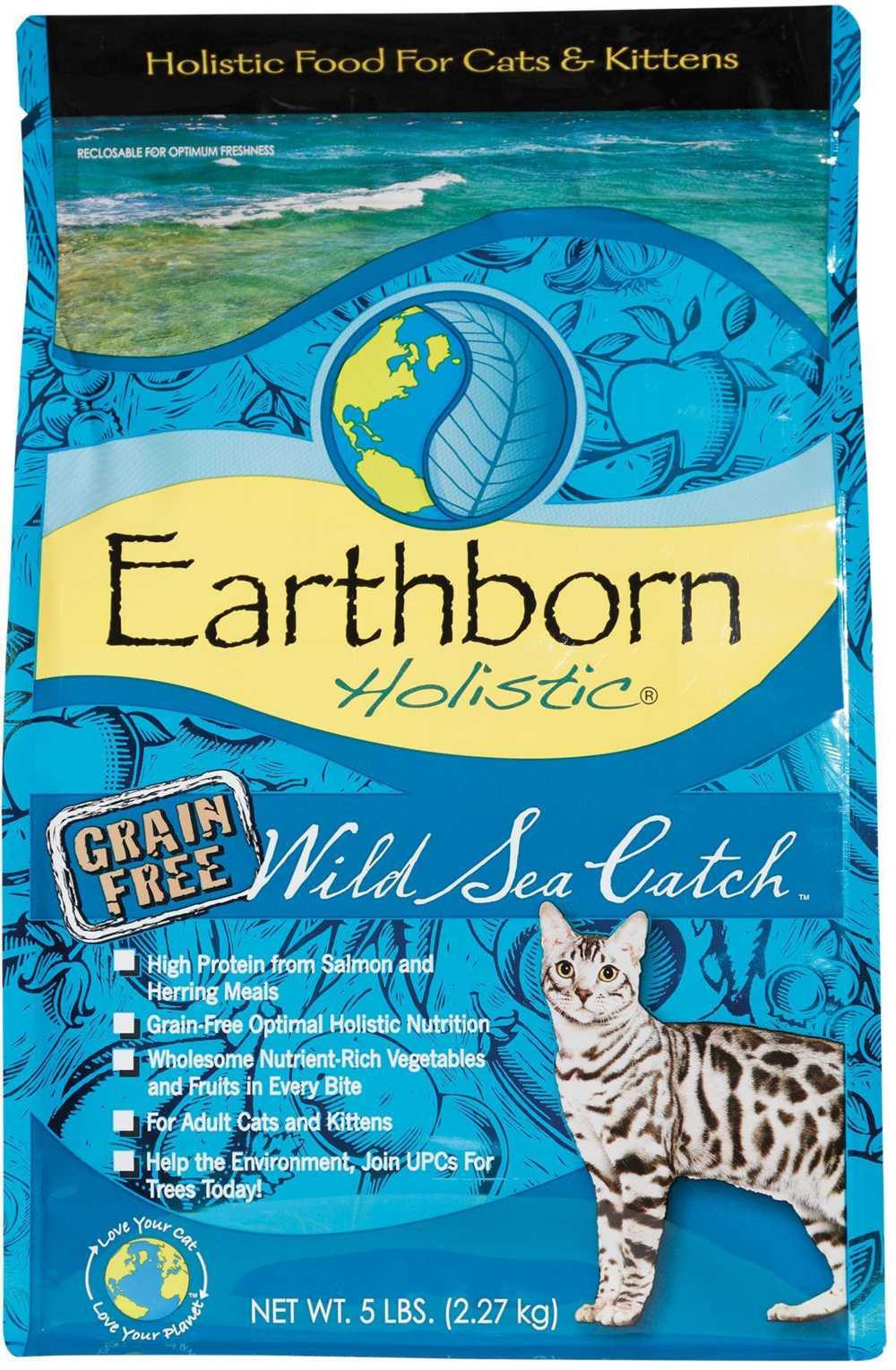 Earthborn Holistic Wild Sea Catch Grain Free Natural Cat Food