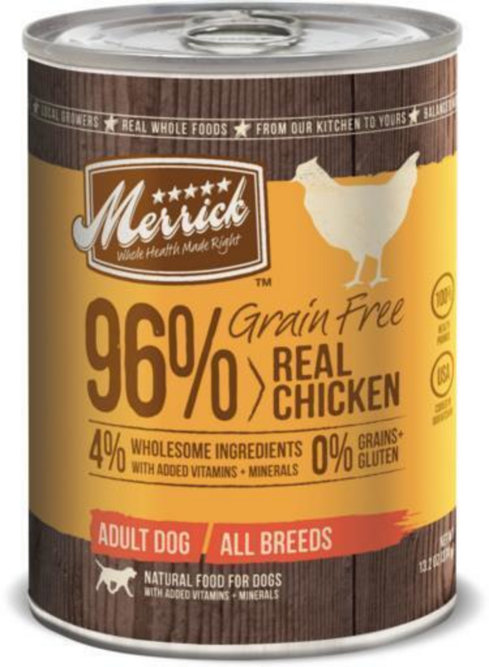 Merrick Grain Free 96% Chicken Adult Wet Dog Food