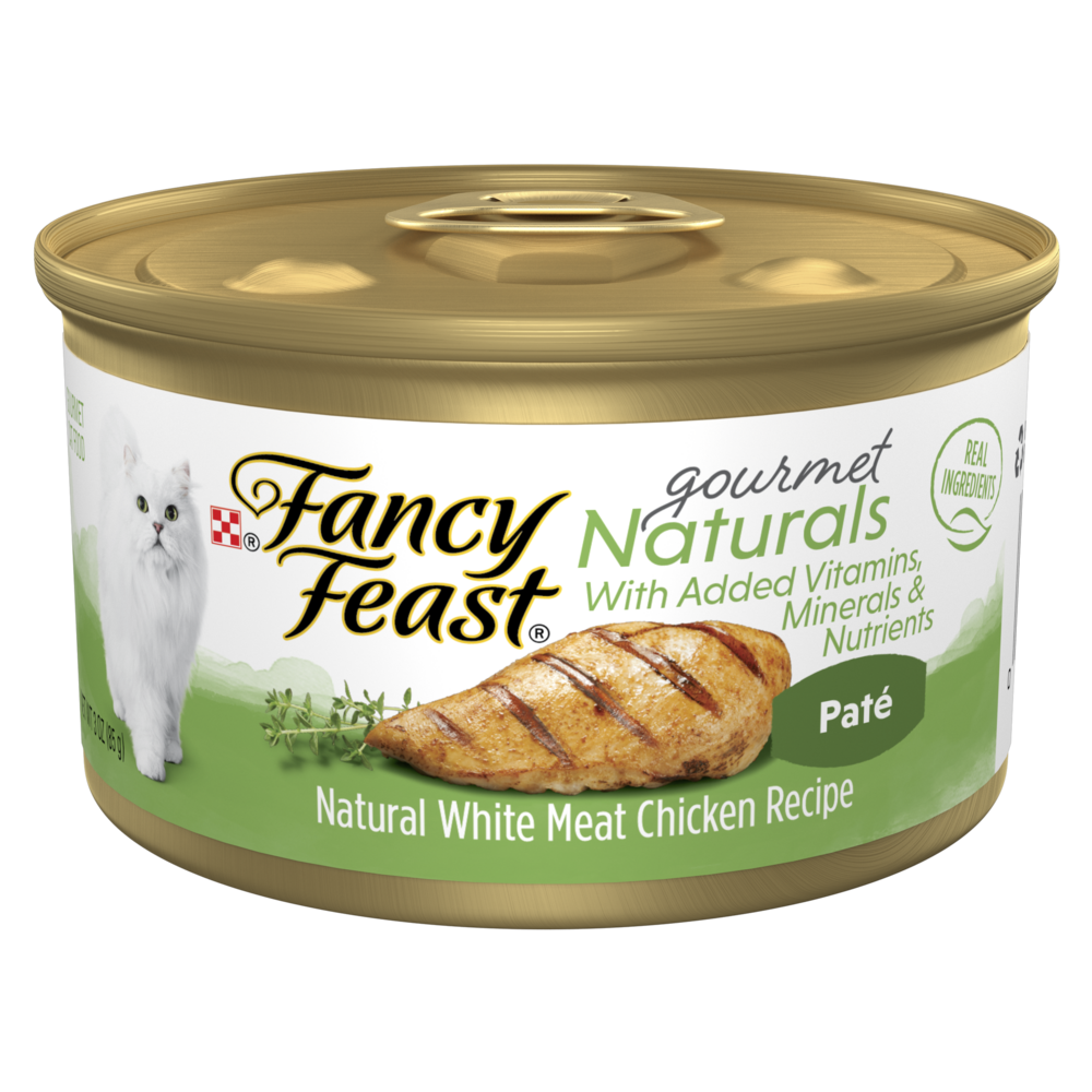 Fancy Feast Gourmet Naturals White Meat Chicken Wet Cat Food