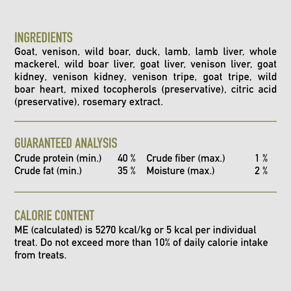 ORIJEN Freeze Dried Tundra Dog Treats