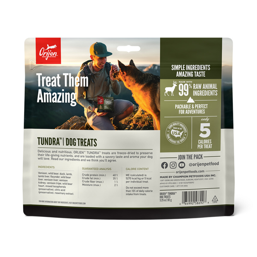 Orijen Freeze Dried Tundra Dog Treats