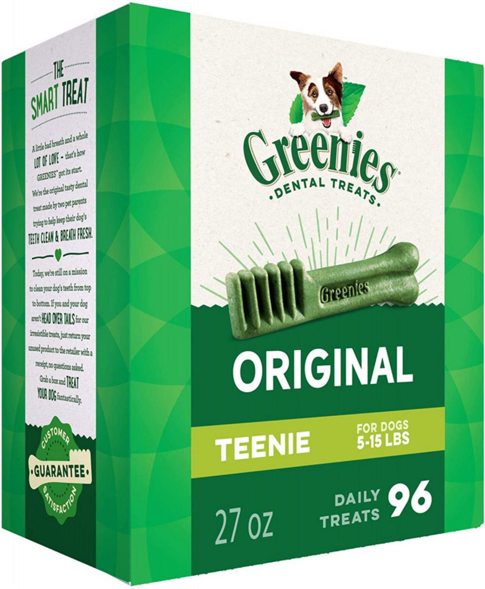 Greenies Original Dental Dog Chews Teenie