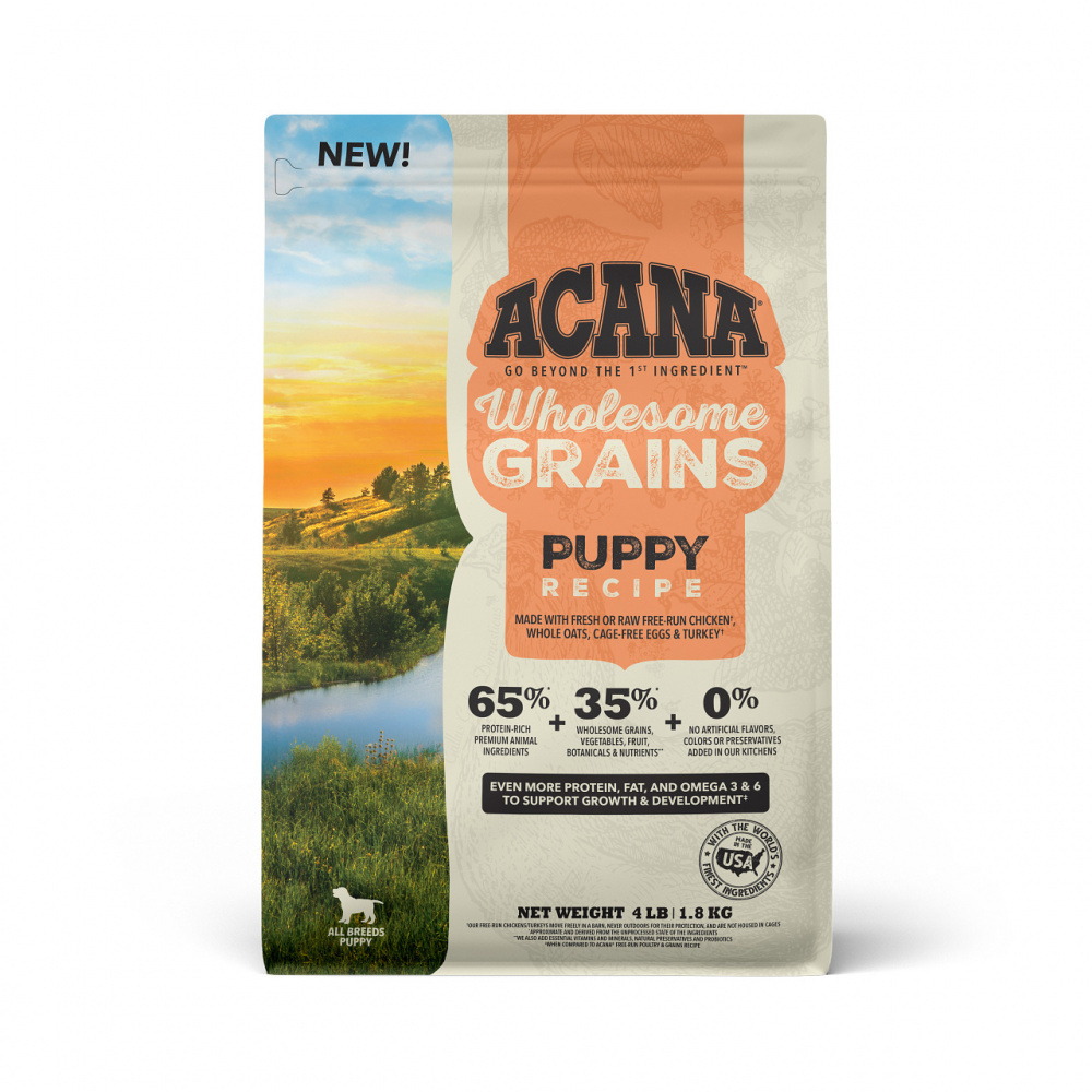 Acana Wholesome Grains Free-Run Poultry & Grains Dry Dog Food