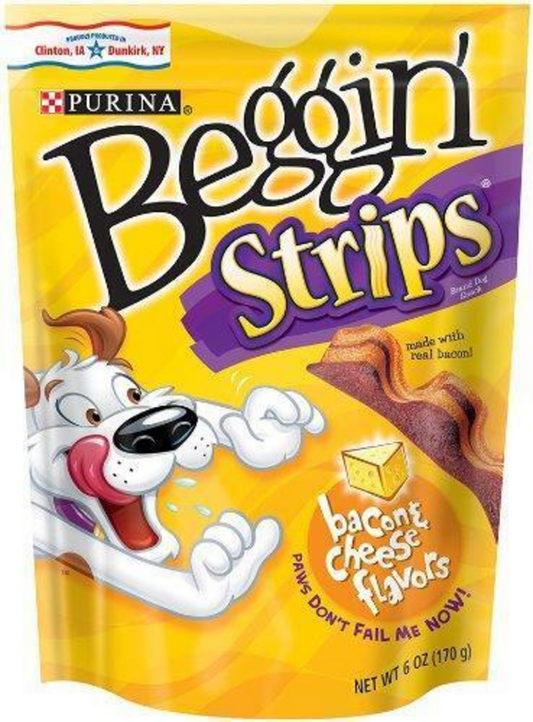 Beggin' Strips Bacon and Cheese Dog Treats