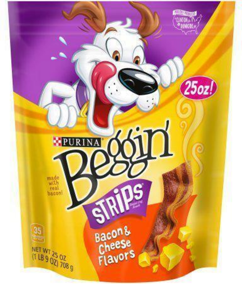 Purina Beggin' Strips Bacon and Cheese Dog Treats