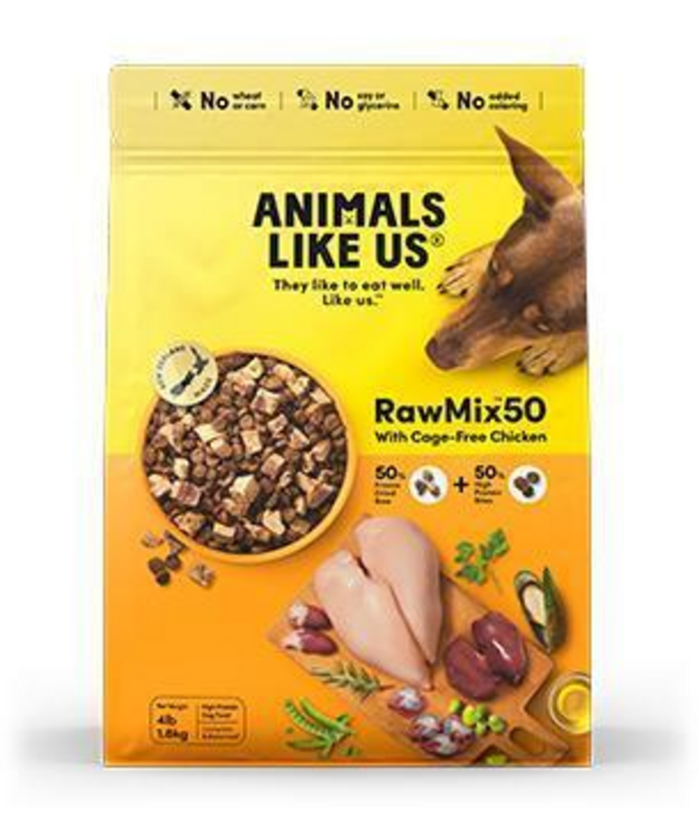 Animals Like Us Freeze Dried RawMix50 Cage-Free Chicken Dog Food