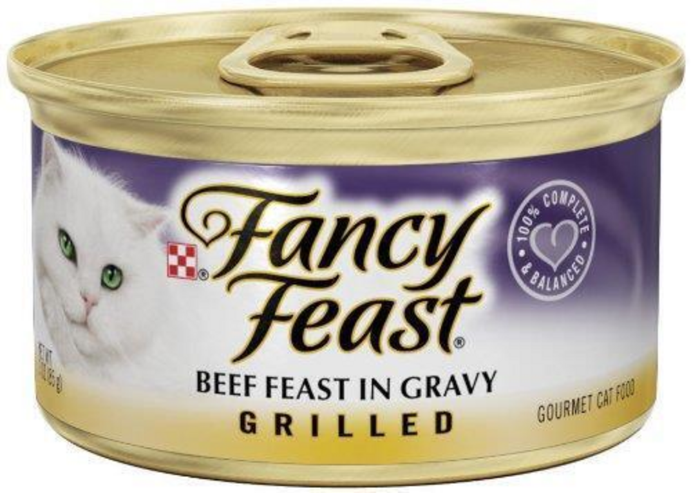 Purina Fancy Feast Grilled Beef and Gravy Wet Cat Food