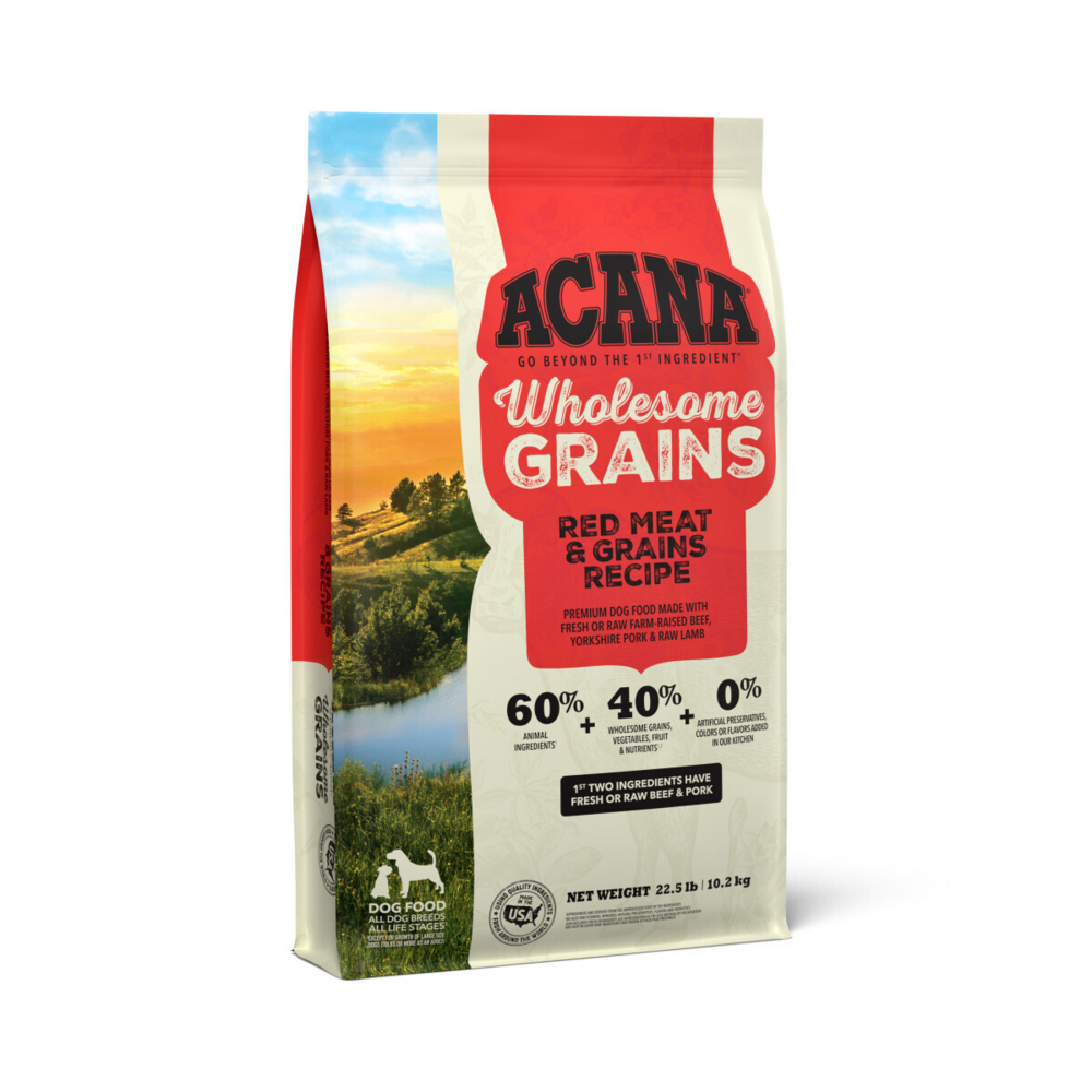 Acana Wholesome Grains Red Meat & Grains Recipe Dry Dog Food