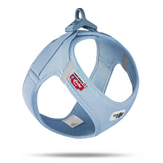 Curli Vest Harness curli Clasp Air-Mesh Skyblue