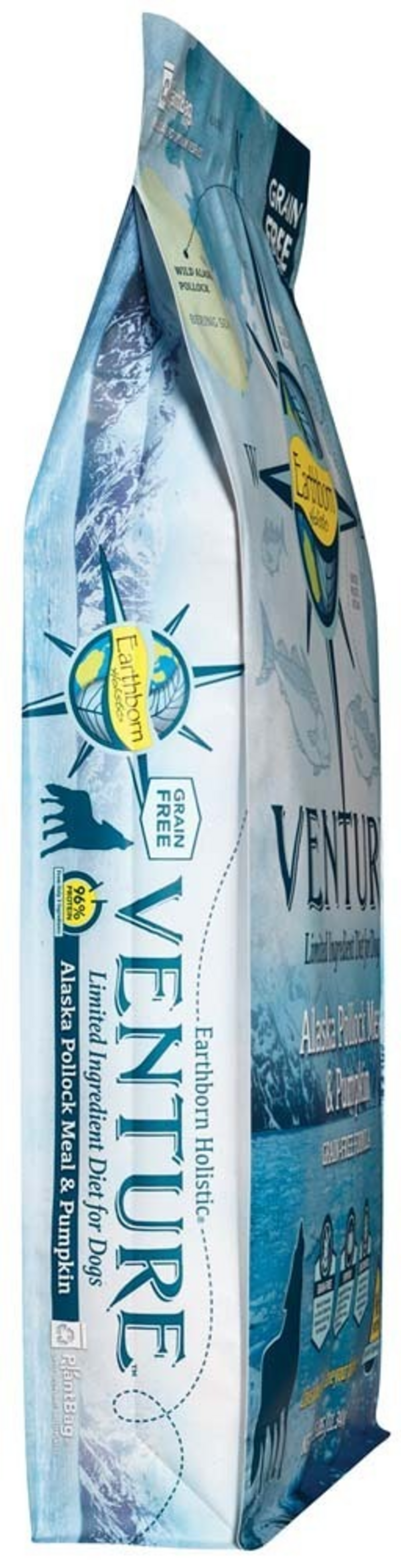 Earthborn Holistic Venture Grain Free Alaska Pollock Meal and Pumpkin Dry Dog Food