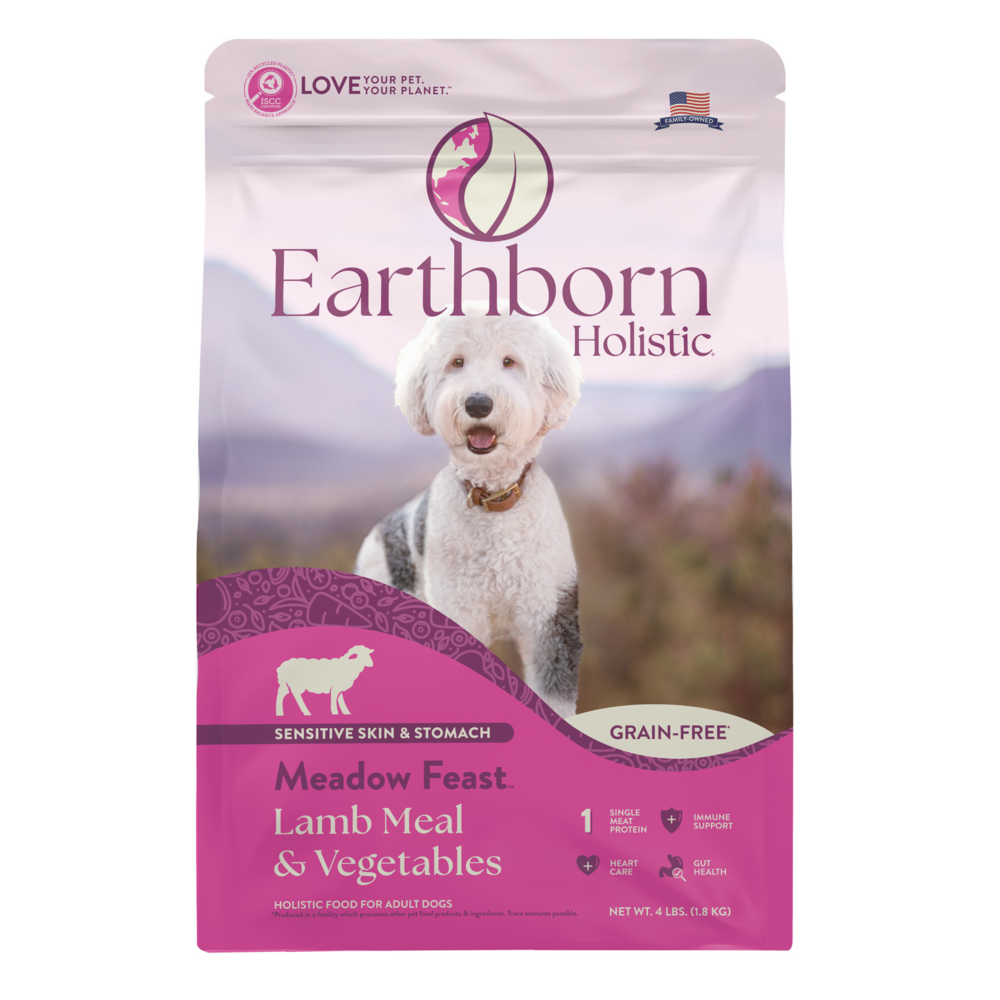 Earthborn Holistic Meadow Feast Lamb Meal & Vegetables Grain Free Dry Dog Food
