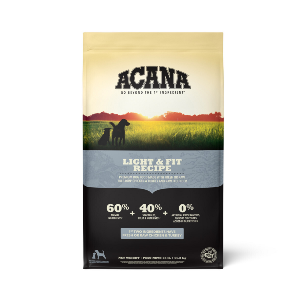 ACANA Adult Dry Dog Food Light & Fit Recipe