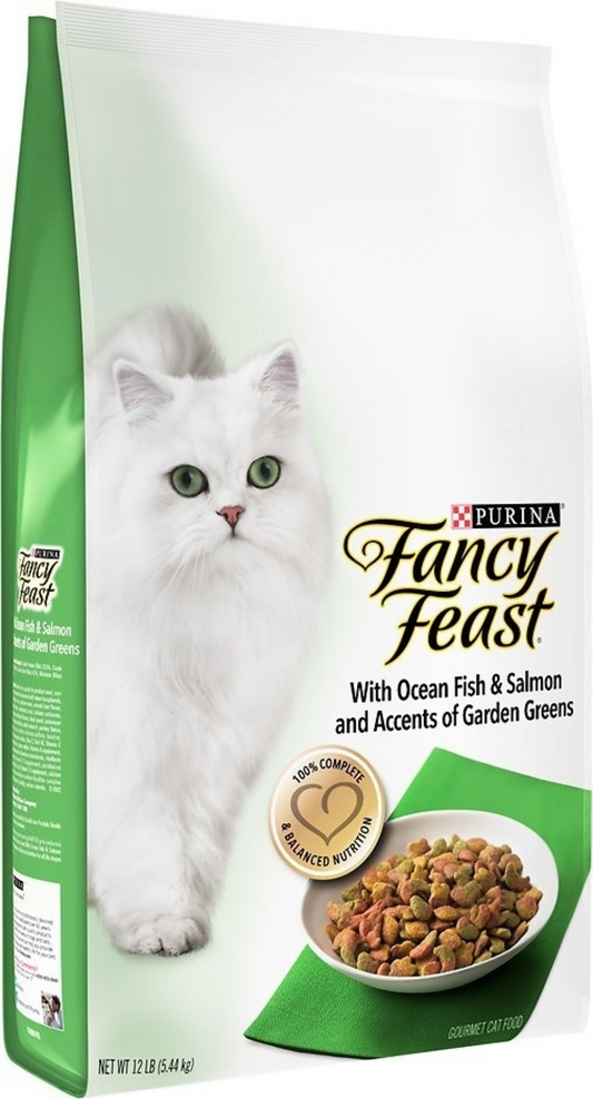 Fancy Feast Gourmet Filet Oceanfish and Salmon Dry Cat Food