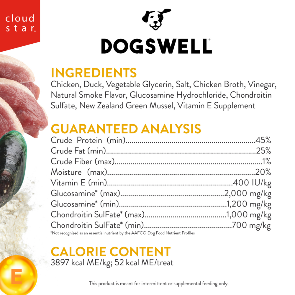 Dogswell Hip & Joint Grillers Duck Dog Treats