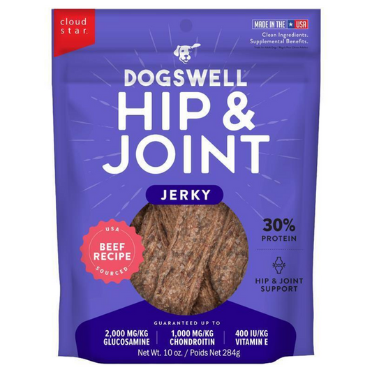 Dogswell Hip & Joint Jerky Beef Dog Treats