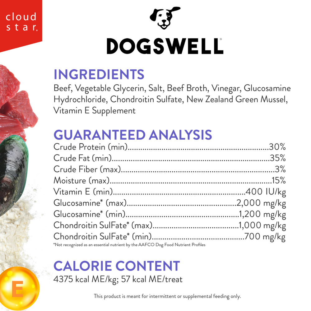 Dogswell Hip & Joint Jerky Beef Dog Treats